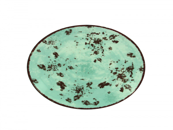 NNOP32PBL Тарелка овальная 32х23 см., плоская, фарфор, Peppery, RAK Porcelain, ОАЭ