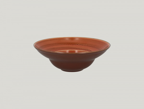 TWCLXD23CO Тарелка "Gourmet"круглая d=23 см., глубокая, фарфор, TWIRL, RAK Porcelain, ОАЭ