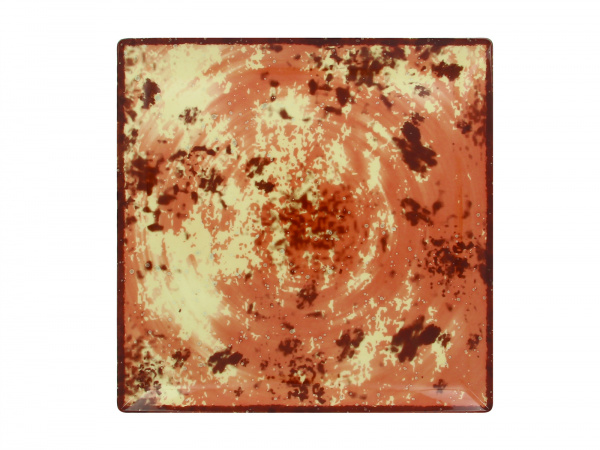 EDSQ30PBR Тарелка квадратная 30 см., плоская, фарфор, Peppery, RAK Porcelain, ОАЭ