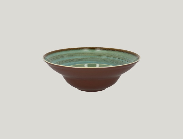 TWCLXD26LA Тарелка "Gourmet"круглая d=26 см., глубокая, фарфор, TWIRL, RAK Porcelain, ОАЭ