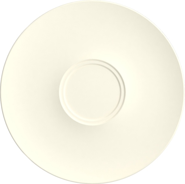 669714461000000 Блюдце круглое  d=21 см., 2 кольца, фарфор, Purity, Bauscher, Германия