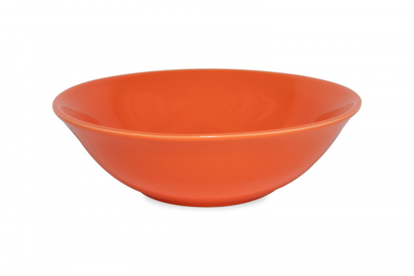 CS0729Orange Салатник круглый  d=18см., (500мл)50 cl., фарфор,цвет оранжевый, Lantana, SandStone, Ки