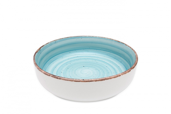 GBSEO18KS50TM Салатник круглый  d=18см., (750мл)75 cl., фарфор, цвет голубой, Avanos,Turquoise