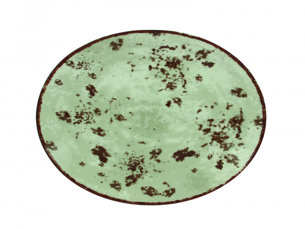 NNOP36PGY Тарелка овальная 36х27 см., плоская, фарфор, Peppery, RAK Porcelain, ОАЭ