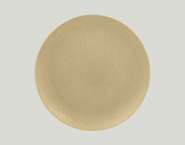 GNNNPR24AL Тарелка круглая d=24 см., без борта, фарфор, Genesis Mat, RAK Porcelain, ОАЭ