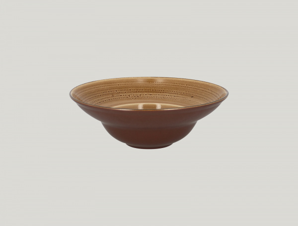 TWCLXD26SH Тарелка "Gourmet"круглая d=26 см., глубокая, фарфор, TWIRL, RAK Porcelain, ОАЭ