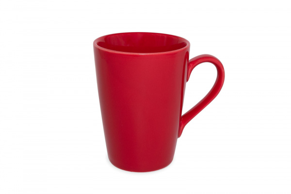 CS2583Red Кружка (300мл)30cl., фарфор,цвет красный, Lantana, SandStone, Китай