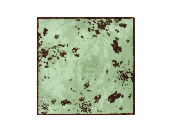 EDSQ27PGY Тарелка квадратная 27 см., плоская, фарфор, Peppery, RAK Porcelain, ОАЭ