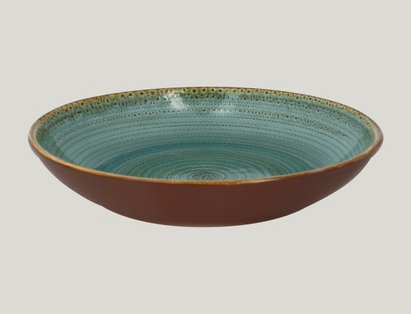 TWBUBC26LA Тарелка круглая 120cl d=26 см., глубокая "Coupe", фарфор, TWIRL, RAK Porcelain, ОАЭ