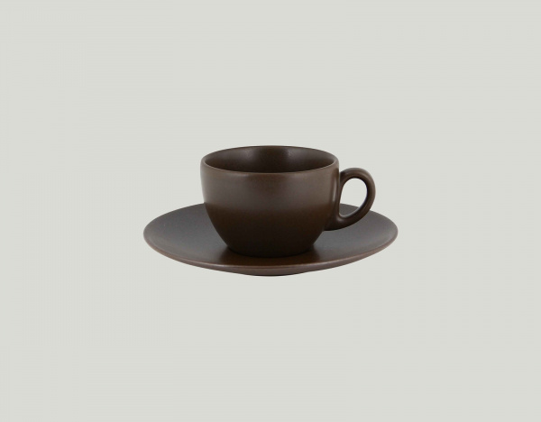 GNCLSA02CO Блюдце круглое  d=17  см., для чашки арт.GN116C23CO, фарфор, Genesis Mat, RAK Porcelain,
