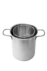 ASP-01 ЧЗ Кастрюля со вставкой для пасты/спаржи и крышкой, 5л., h=22.5см., нерж.сталь, Gerus
