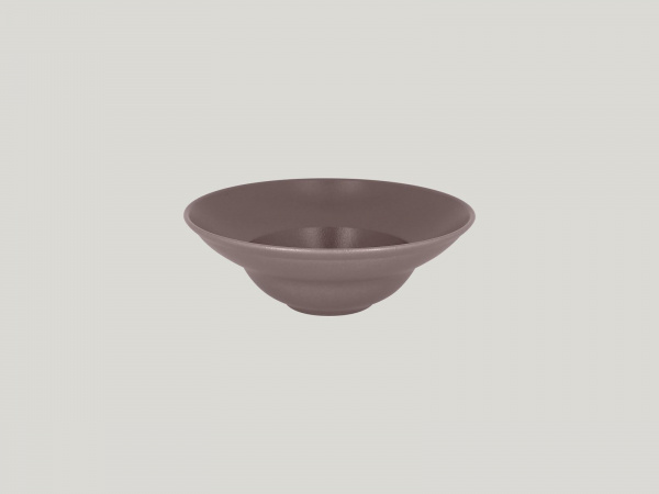 NFCLXD23CB Тарелка круглая  d=23 h=8 см., 320мл, глубокая, фарфор, NeoFusion Mellow, RAK Porcelain,