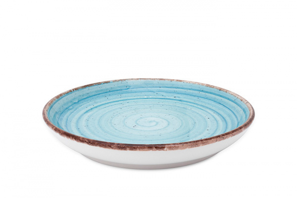 GBSBLB15YDU50TM Тарелка круглая борт вертикальный d=15 см., фарфор, Avanos,Turquoise