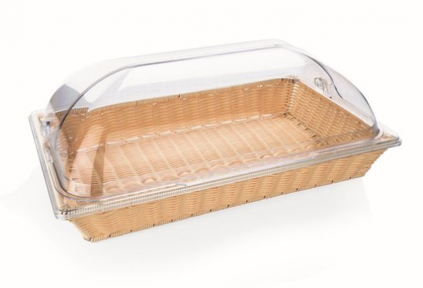 BBB01B Крышка "Roll Top" для корзин арт.3140534 и BBB01A,h=20см., поликарбонат