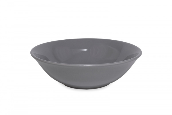 CS0729Grey Салатник круглый  d=18см., (500мл)50 cl., фарфор,цвет серый, Lantana, SandStone, Китай