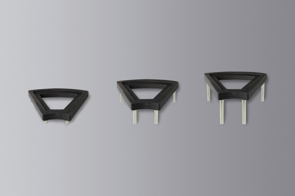 WS30 Подставка для тарелок, LXBS30 и LXBS30BK с ножками 5см,10 см и 14см., дерево