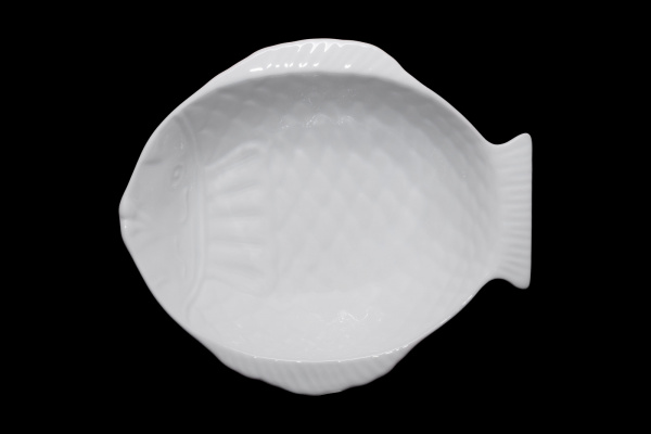 BL18KS00 Салатник в форме рыбки 18x16см., (350мл)35 cl., фарфор, Sea