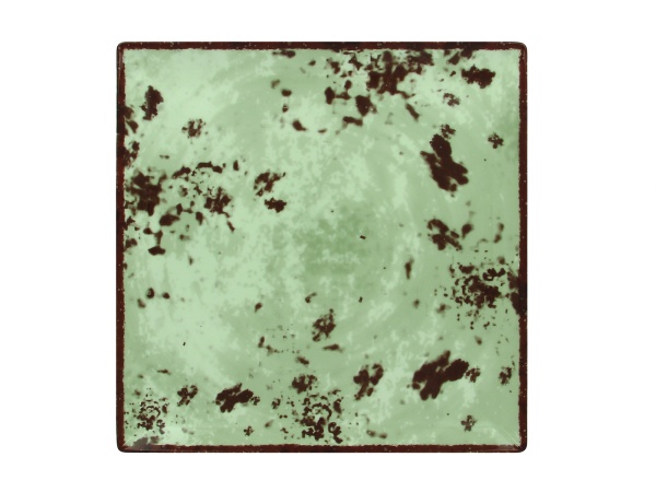 EDSQ30PGY Тарелка квадратная 30 см., плоская, фарфор, Peppery, RAK Porcelain, ОАЭ