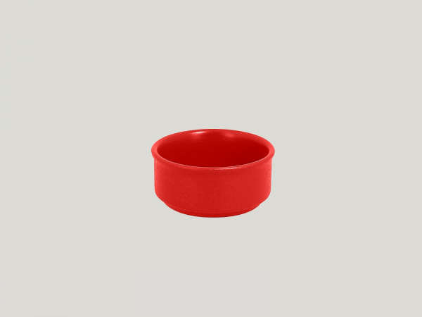NFBABR02BR Кокотница круглая  d=8 h=3.5 см., (100мл)10cl, фарфор, NeoFusion Ember(алый), RAK Porcela
