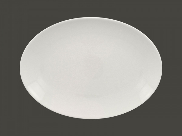 VNNNOP32WH Тарелка овальная  32х23 см., плоская, фарфор,цвет белый, Vintage, RAK Porcelain, ОАЭ