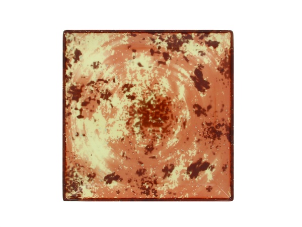 EDSQ27PBR Тарелка квадратная 27 см., плоская, фарфор, Peppery, RAK Porcelain, ОАЭ