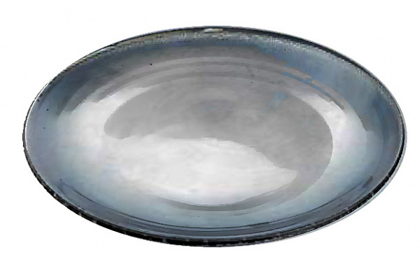 GBSRN26CK100317 Тарелка круглая  d=26 см., "Bon Appetit"глубокая, фарфор, Ice Blue